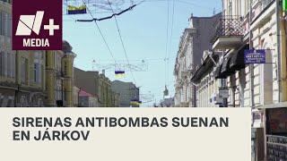 Ucrania inicia el aniversario de su independencia entre sirenas antibombas - N+ Central 11