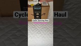 Cycle Syncing Haul #healthyhabits