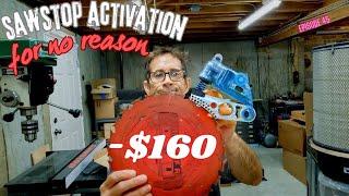 Sawstop Activation- Scary and expensive; plus a little dust collection work #woodworking