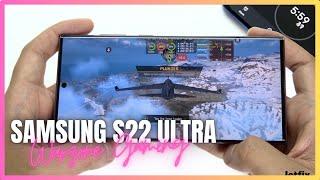 Samsung S22 Ultra Call of Duty Warzone Mobile Gaming test Update | Snapdragon 8 Gen 1, 120Hz Display