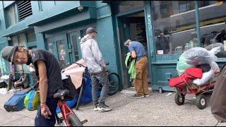 Exploring Canada's Worst Street, East Hastings. Vancouver B.C 2021 [4K]