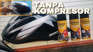 REPAINT HONDA MEGAPRO PRIMUS TANPA KOMPRESOR - DITON PREMIUM