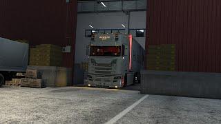 Realistic Driving Scania S 650 Euro Truck Simulator 2 POV Drive 1.53+/Berlin to Poland