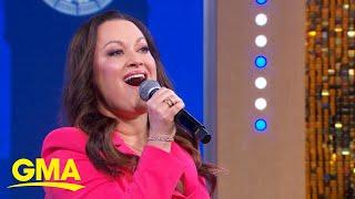 Ashley Brown performs 'A Spoonful of Sugar' on 'GMA'