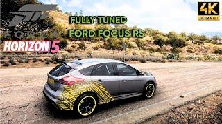 TUNEING MY FORD FOCUS RS INTO MAX LEVEL || INSANE MODIFICATION || FORZA HORIZON 5 || 4K ULTRA HD