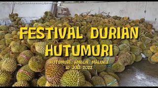 Festival Durian Hutumuri 2022, Ambon, Maluku, Indonesia.