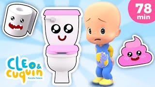 Aprendiendo a ir al baño y más canciones infantiles para bebés con Cleo y Cuquín