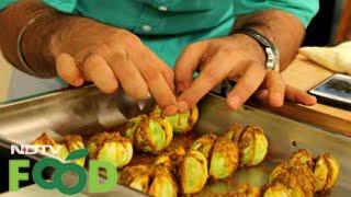 Watch recipe: Bharwan Tinda with Tomato Sauce