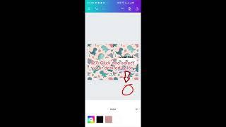 How to create Notebook cover using your mobile phone in Canva.