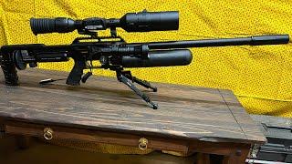 FX impact M3 35 cal. Sniper 800mm barrel ￼ first shot!!