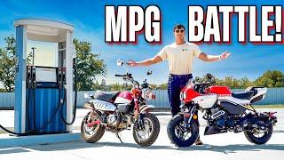 MiniMoto MPG Battle: Honda Monkey vs CFMoto Papio SS