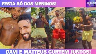 DAVI E MATTEUS JUNTOS EM MANHÃ SÓ DOS MENINOS ️ PARINTINS ️