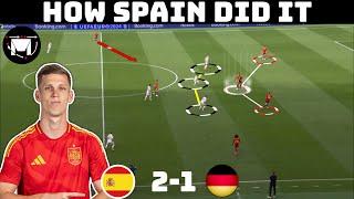 A Battle Of The Best | Spain 2-1 Germany Tactical Analysis