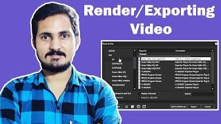 Render / Exporting Video. How to Render / Export Video. Hindi Mai. Edius