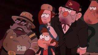 Rescuing Ford- Gravity Falls scene