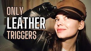  Ultimate Leather ASMR | Gloves, Jackets, and More | Relaxing Sounds