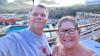 Port Monkeys Live from the Grand Princess in Nawiliwili, Kauai, Hawaii, Day 8, part 2