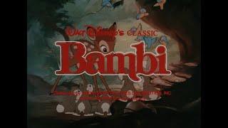 Bambi - 1988 Reissue Trailer (35mm 4K)