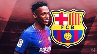 YERRY MINA - Welcome to Barcelona - Insane Defensive Skills, Goals & Assists - 2017/2018 (HD)