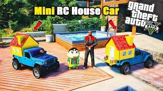 GTA 5: Franklin & Shinchan Mini Rc House Car in Gta5.!(Gta5 mods)