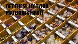 These are the first fly tying materials you should buy!