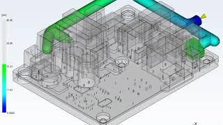 Moldflow Analysis: Pressure Drop - MoldMan Systems™