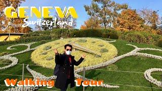 Walking Tour in Geneva, Switzerland | The Old Town is Crowded I Europe Trip