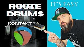 Reaper Tutorial: Routing Drums in Kontakt