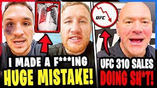 Michael Chandler REVEALS SAD NEWS on HEALTH! Justin Gaethje BREAKS PUNCHING record! UFC 310