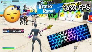 [1 HOUR] Satisfying Relaxing Fortnite Keyboard Sounds ASMR Smooth Gameplay 4K