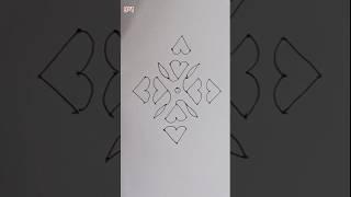 simple dots rangoli #indianrangole #muggulu #chukkirangoli #shorts #viralvideo #music #song