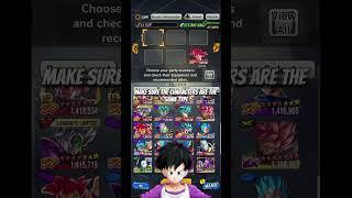 How to get a good team in dragon ball legends! #dbl #dbs #dbz  dragonballlegends #dragonballsuper