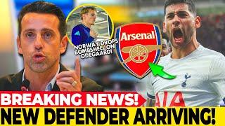 URGENT! ARSENAL CONFIRMS NEW CRISTIAN ROMERO-STYLE DEFENDER! NORWAY DROPS BOMBSHELL ON ODEGAARD!