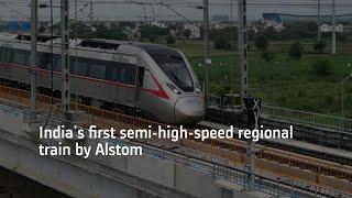 NaMo Bharat - India's first semi-high-speed regional train by Alstom