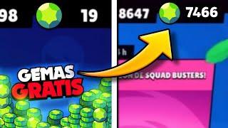 COMO Ganar GEMAS GRATIS en Brawl Stars En menos de un minuto ¿FUNCIONA?