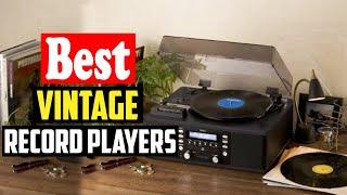 Top 10 Best Vintage Record Players In 2023 Reviews