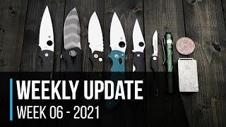 Week 6 - 2021: Protech SnG Exclusive Micarta, Spyderco Pattadese, Shire Post Mint and More!