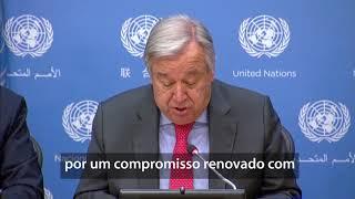 António Guterres sublinha a importância do multilateralismo