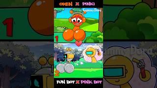 Sprunki But All GYATT 2 ! (Feat. Oren , Fun Bot)🟠🟠 #sprunki #animation #shorts