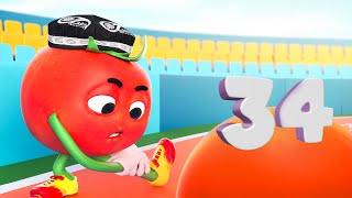  Premyera! Pomidor Do'ppi | Sport musobaqalari | Bolalar uchun multfilm | 34-qism