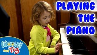 @WoollyandTigOfficial - Tig Plays the Piano | Full Episode | TV Show for Kids | Toy Spider