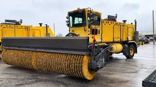 CVG Snow Removal Equip Auction 3/26/25 - Lot 21 Oshkosh Runway Broom