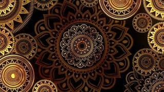 4K Ethnic Mandala Background Loops - Wedding Invitation background Video