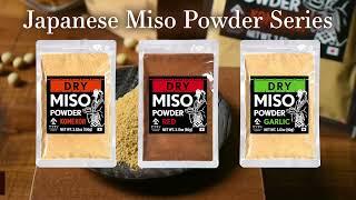 【Easy to use】Japanese Miso Powder【Yamasan Kyoto Uji】