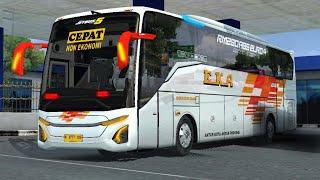 SHARE!!! KODENAME JBHD ROMBAK JETBUS 5 SINGLE GLASS SPESIAL BUS EKA BY MNXRPC || BUSSID V4.0.3