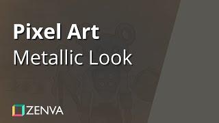 How to Make Pixel Art LOOK Metallic