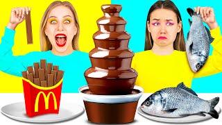 Chocolate Fountain Fondue Challenge by BooBoom Challenge