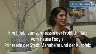 Kim I. Jubiläumsprinzessin der Fröhlich Pfalz - Prinzessin der Stadt Mannheim