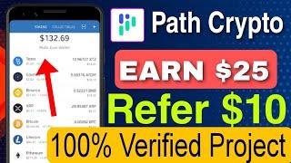 Path Crypto Airdrop Earn $25 Instant  || Path Crypto Unlimeted Time 25$ Dont Miss