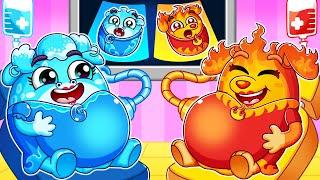 Mommy’s New Baby: Water or Fire? Baby Rhymes & Songs | Dogo & Friends